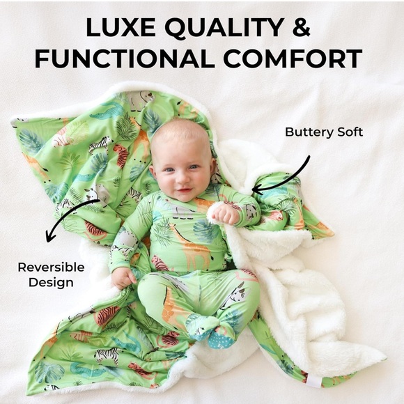 ❌ SOLD on crosspost Posh Peanut Bamboo Safari Friends Luxe Plush Patoo - Picture 2 of 7